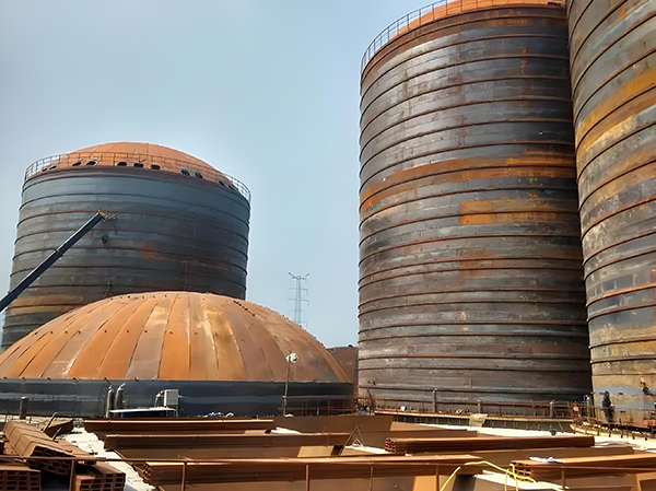 浮梁焦粉钢板仓